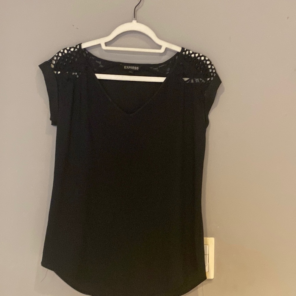 EXPRESS Black Blouse